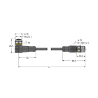 TURCK BANNER SRL - TUK6625640 WKC4.4T-2-RSC4.4T/TXL