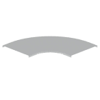 UNEX APARELLAJE ELEC - UNY66311 66 COPERCHIO CURVA PIANA 90 GRIG 300 U2