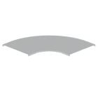 UNEX APARELLAJE ELEC - UNY66311 66 COPERCHIO CURVA PIANA 90 GRIG 300 U2