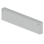 UNEX APARELLAJE ELEC - UNY66313 66 COPERCHIO FINALE GRIGIO 60X300 U23X