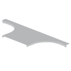 UNEX APARELLAJE ELEC - UNY66329 66 COPERCHIO DERIVAZIONE T GRIGIO 300 U2