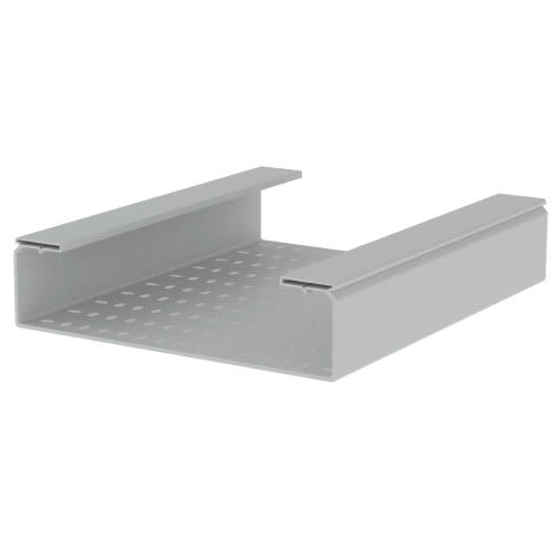 UNEX APARELLAJE ELEC - UNY66420-48 66 PASSERELLA FOND FORATO GRIG 100X400 U