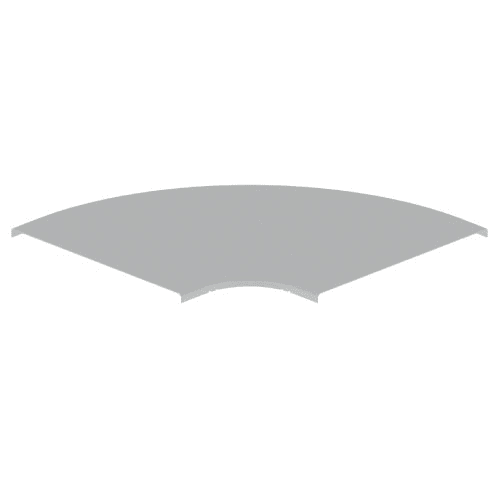 UNEX APARELLAJE ELEC - UNY66611 66 COPERCHIO CURVA PIANA 90 GRIG 600 U2