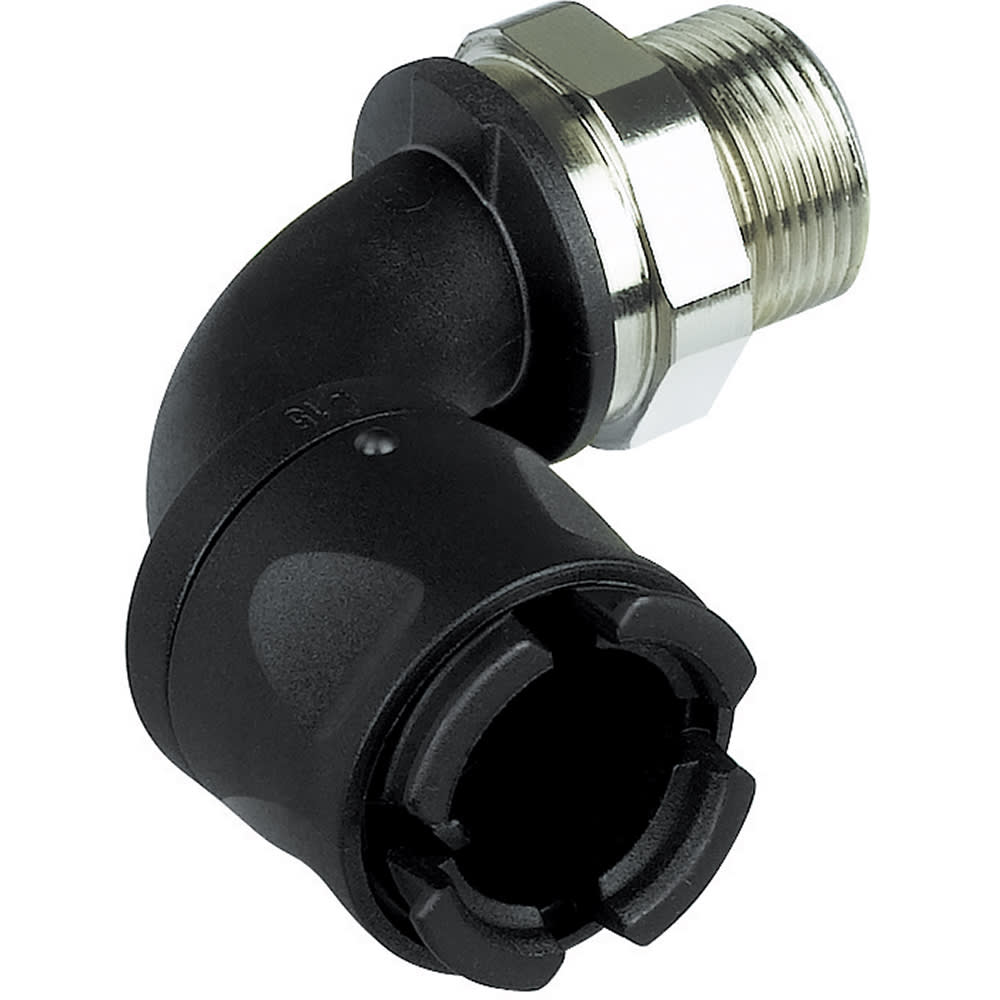 LEGRAND - LEG666811 LGP-RACCORDO 90? METAL D8 M16 NERO