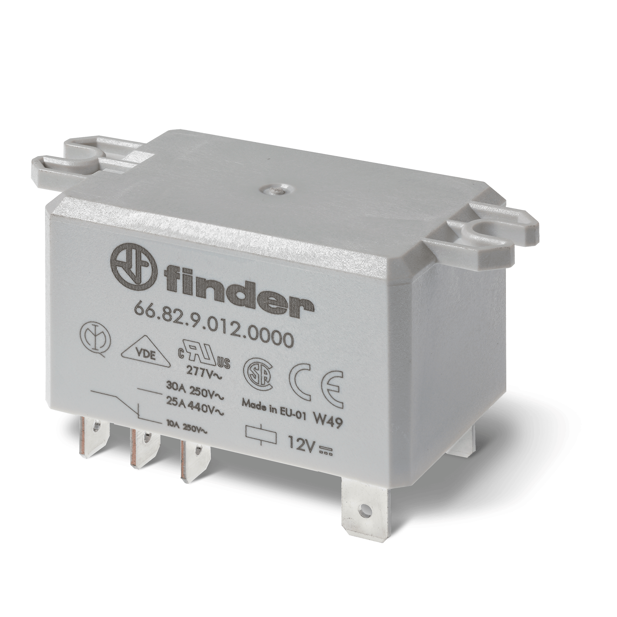 FINDER SPA - FIN668290120303 RELE DI POTENZA 2 CONTATTI 30A