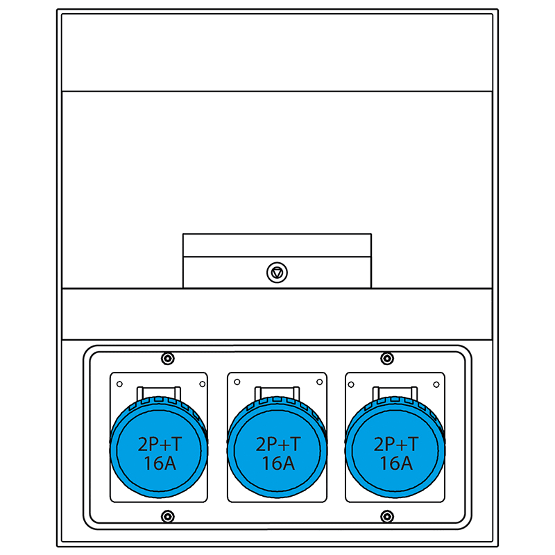SCAME PARRE SPA - SCA671.3535-97 QUADRO DI DISTRIBUZIONE