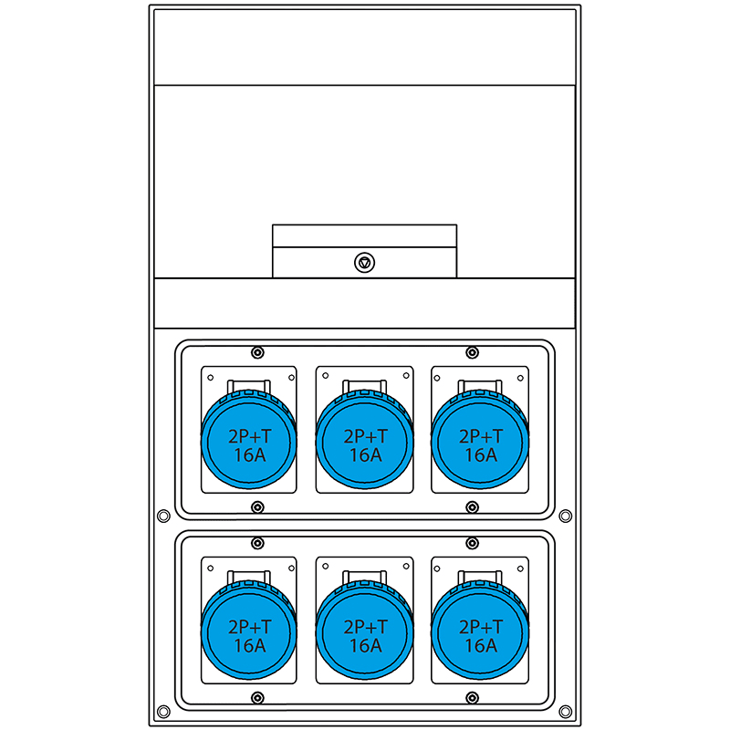 SCAME PARRE SPA - SCA671.6565-119 QUADRO DI DISTRIBUZIONE