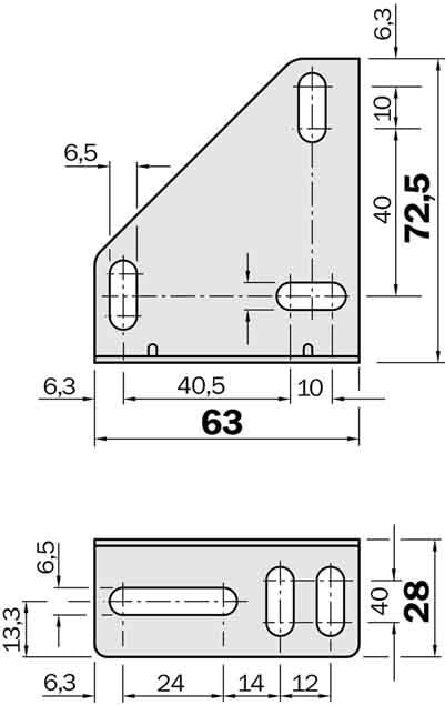 SICK - SIK5304819 BEF-W260 HALTEWINKEL F. W260