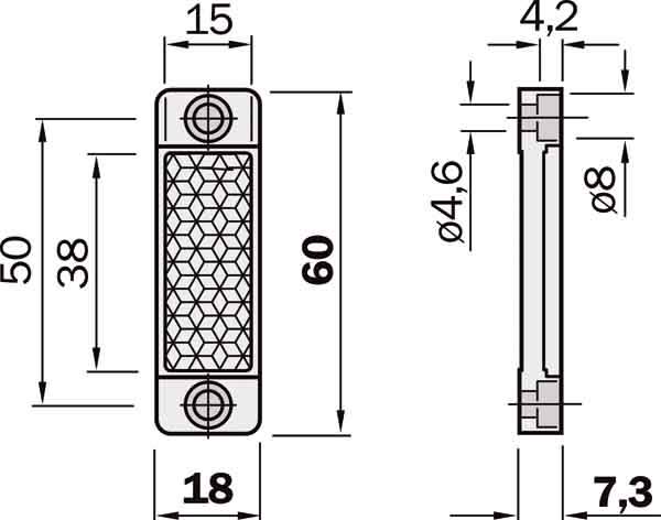 SICK - SIK1012719 PL20A REFLECTOR