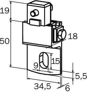 SICK - SIK2019506 BEF-1SHABAZN4 BRACKET PIVOTING 4