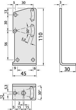 SICK - SIK4026324 BEF-WG-W24 MOUNTING BRACKET