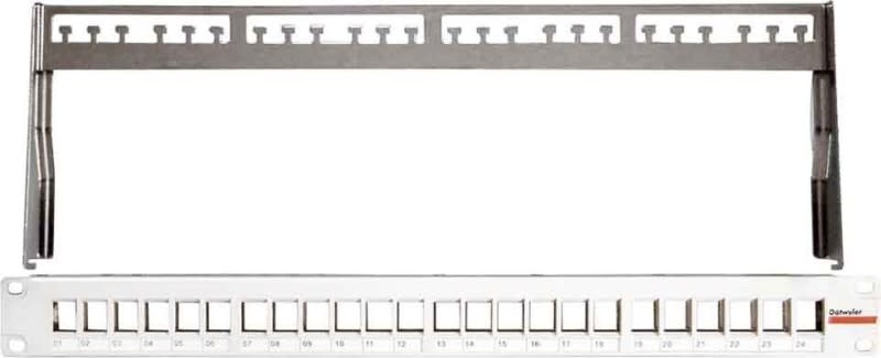 DATWAYLER - DAT418020 Patchpanel 24Port 1HE leer fA1/4r KS-T R
