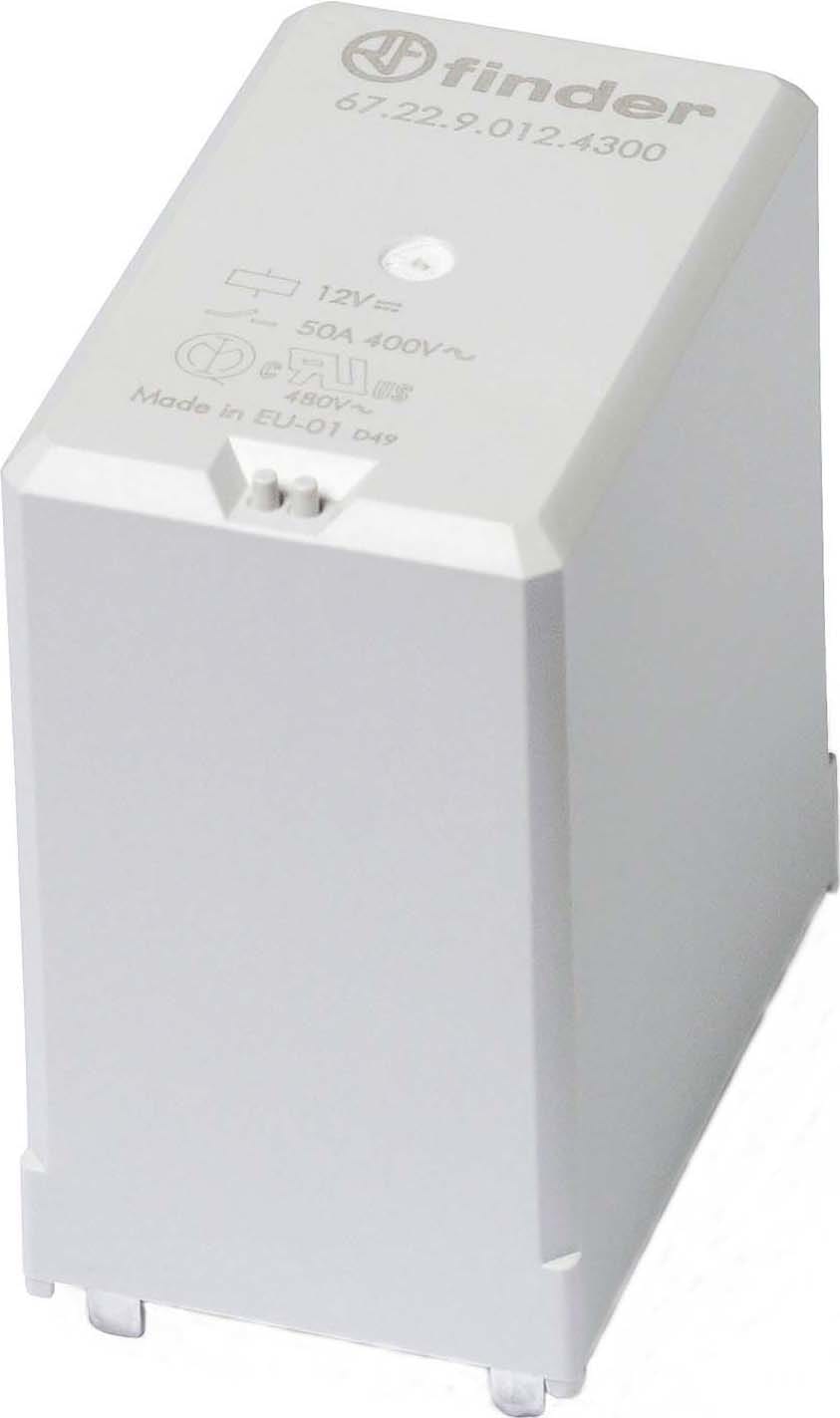 FINDER SPA - FIN672290124300 RELÈ DI POTENZA C.S. 2 CONTATTI 50A