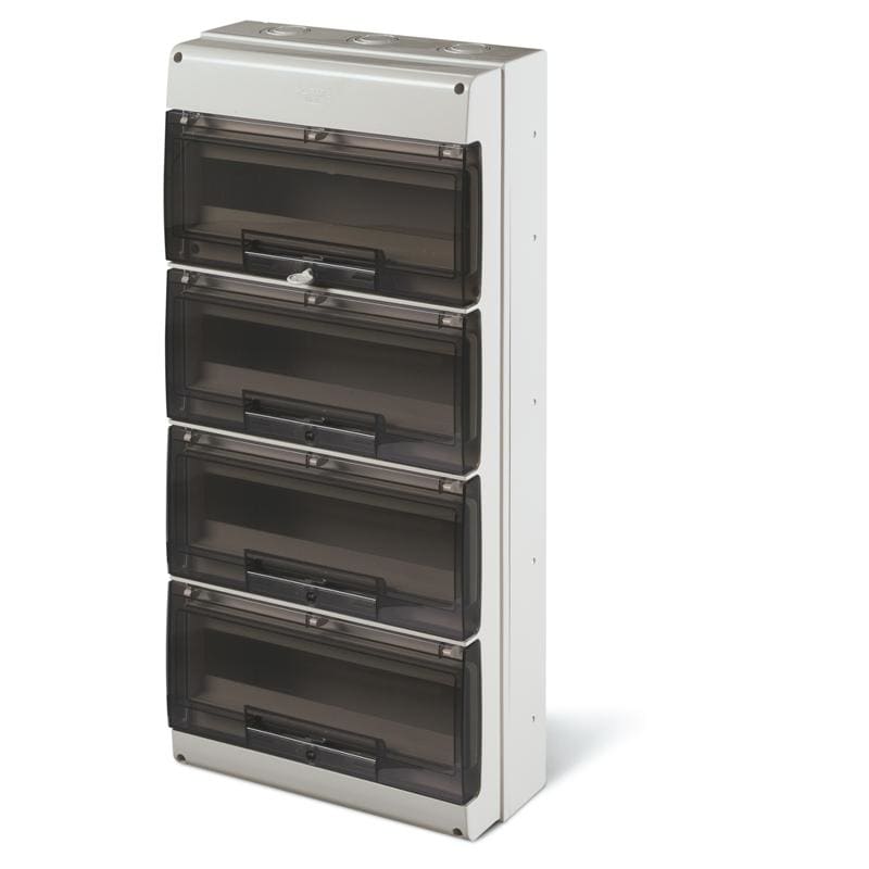 SCAME PARRE SPA - SCA672.7064.1102 CENTRALINO DOMINO 64 DIN + 2 MORSETTIERE