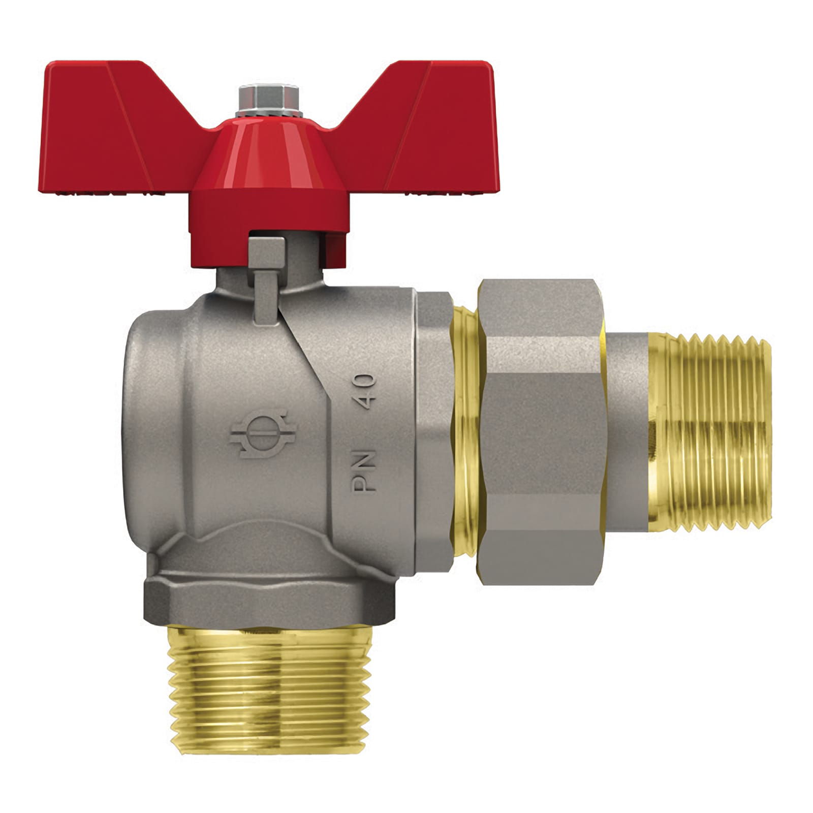 F.I.V. - FVR6783R076 VALV.EVOL.SQ M/BOCCH. 1/2 FARF.ROSSA