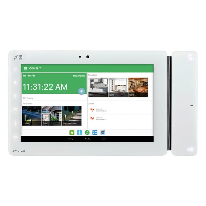 COMELIT GROUP SPA - COE6813W MONITOR MAXI 7   CON ANDROID BIANCO VIP
