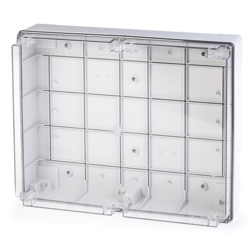SCAME PARRE SPA - SCA686.231 SCATOLA DER.460X380 S/PAS.IP56 TRASPAR.