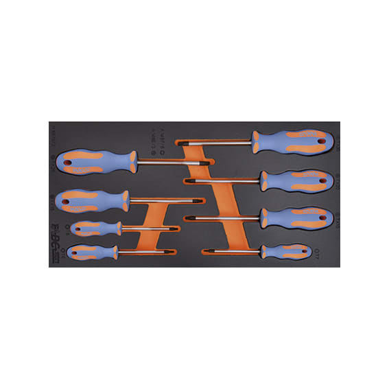 ABC TOOLS SPA - ABCN68702000 ASS.DRIVER SYSTEM 8 UTENS.TORX