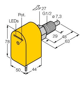 TURCK BANNER SRL - TUK6870098 FCS-GL1/2A4P-VRX/230VAC
