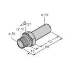 TURCK BANNER SRL - TUK6870150 FTCI-G1/2A4-D18/L068