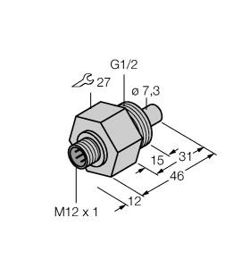 TURCK BANNER SRL - TUK6870303 FCS-G1/2A4-NA-H1141