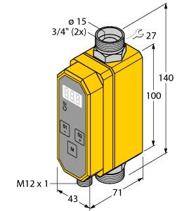 TURCK BANNER SRL - TUK6870817 FCMI-3/4D12DYA4P-LIUP8X-H1141