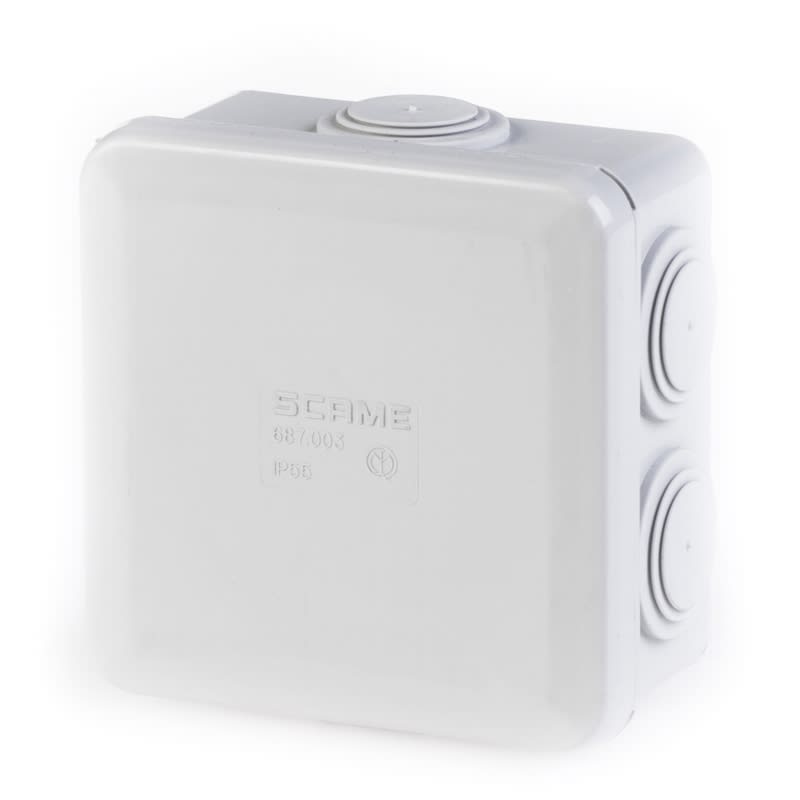 SCAME PARRE SPA - SCA688.003 SCATOLA DER. 80X 80 C/PAS.IP55 CUBIK 960