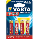 VARTA CONSUMER BATT - VAT04703101404 AAA (MINISTILO) LONGLIFE MAX POWER X4