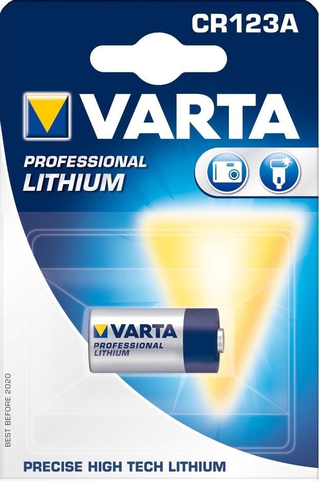 VARTA CONSUMER BATT - VAT06205301401 CR 123 A