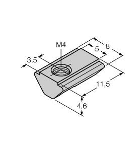 TURCK BANNER SRL - TUK6901039 MN-M5-Q25