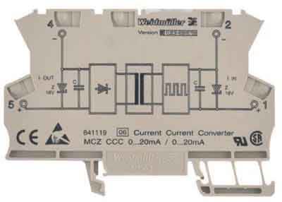 WEIDMULLER - WEI8411190000 MCZ CCC 0-20MA/0-20MA