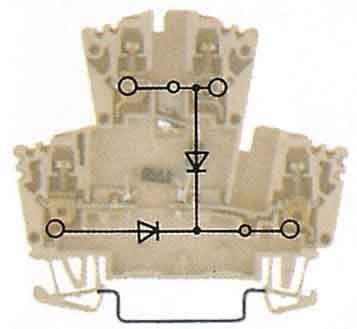 WEIDMULLER - WEI1023500000 WDK 2.5 2D