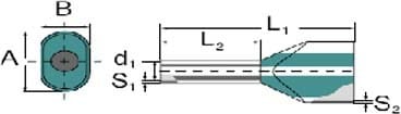 WEIDMULLER - WEI9018570000 H0,75/15T ZH BL SV