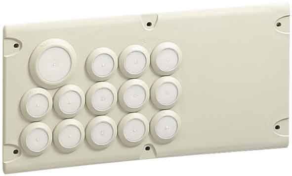 LEGRAND - LEG036495 QUADRI ACC.-PIASTRA CABSTOP 13+1+1