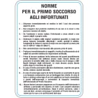 OCMEI SRL - OCM6CR1100-B CART.330X470MM NORME PRIMO SOCCORSO