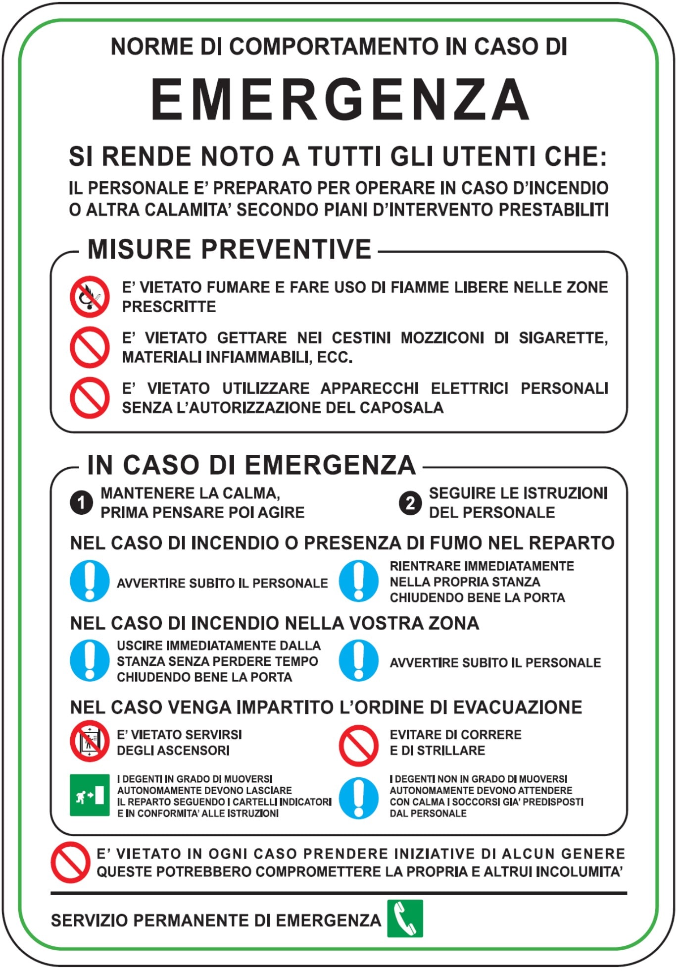 OCMEI SRL - OCM6CR1209-B CART.330X500MM NOR. COMPOR. X EMERG
