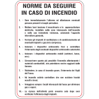 OCMEI SRL - OCM6CR1214-B CART.330X470MM NOR.CASO D INCENDIO