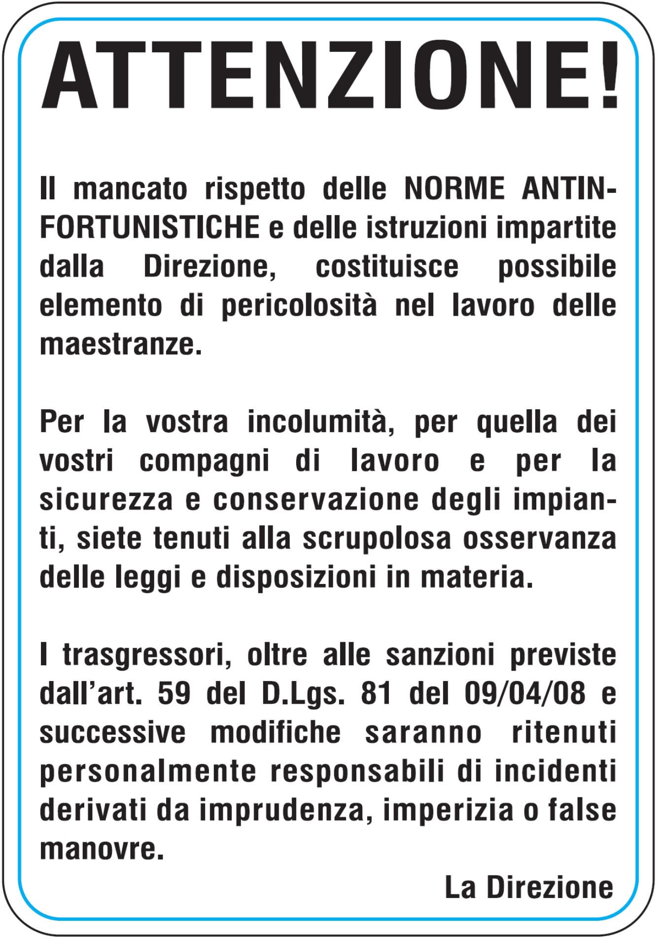 OCMEI SRL - OCM6CR1215 CART.330X470MM ATTEN. -NORME ANTINF