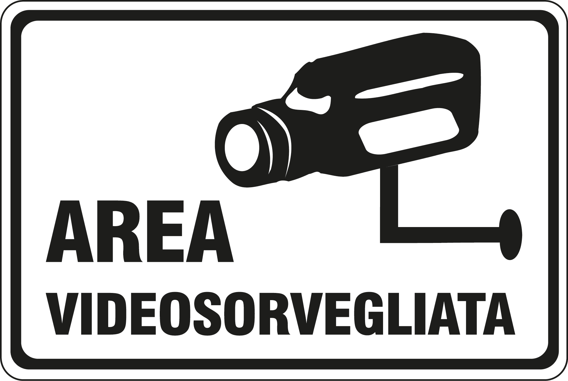 OCMEI SRL - OCM6CR1414-B CART.500X330MM AREA VIDEOSORVEGLIA