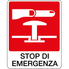 OCMEI SRL - OCM6CR1679-E CART.160X210MM STOP EMERGENZA