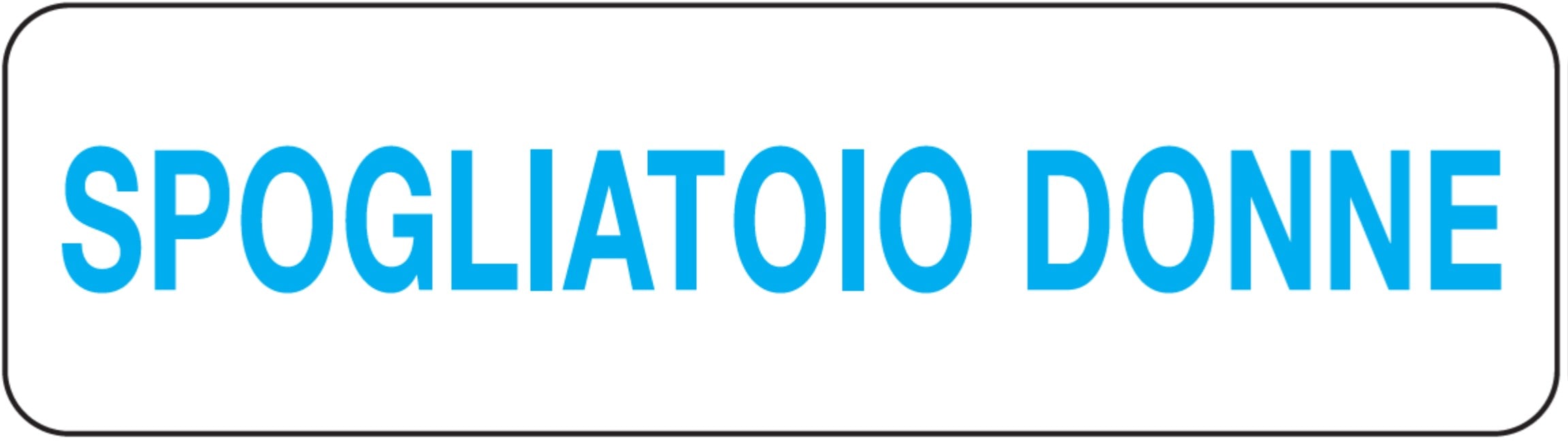 OCMEI SRL - OCM6CR2013 CART.290X80MM SPOGLIATOIO DONNE