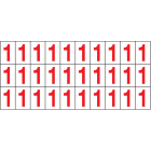 OCMEI SRL - OCM6CR2600-1-BR FOGLIO LETT.-NUM. MM 175X80 (CF.10)