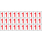 OCMEI SRL - OCM6CR2600-1-BR FOGLIO LETT.-NUM. MM 175X80 (CF.10)