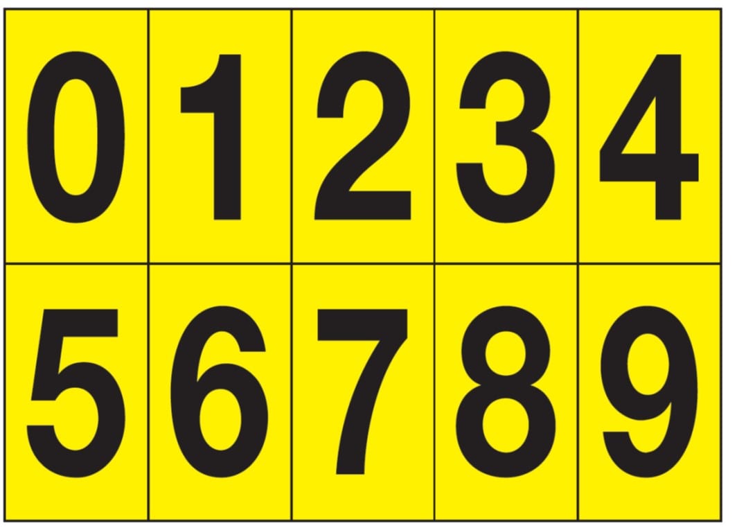 OCMEI SRL - OCM6CR2601-09-GN FOGLIO LETT.-NUM. 350X250MM CF.10