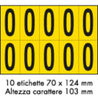 OCMEI SRL - OCM6CR2601-O-GN FOGLIO LETT.-NUM. 350X250MM CF.10