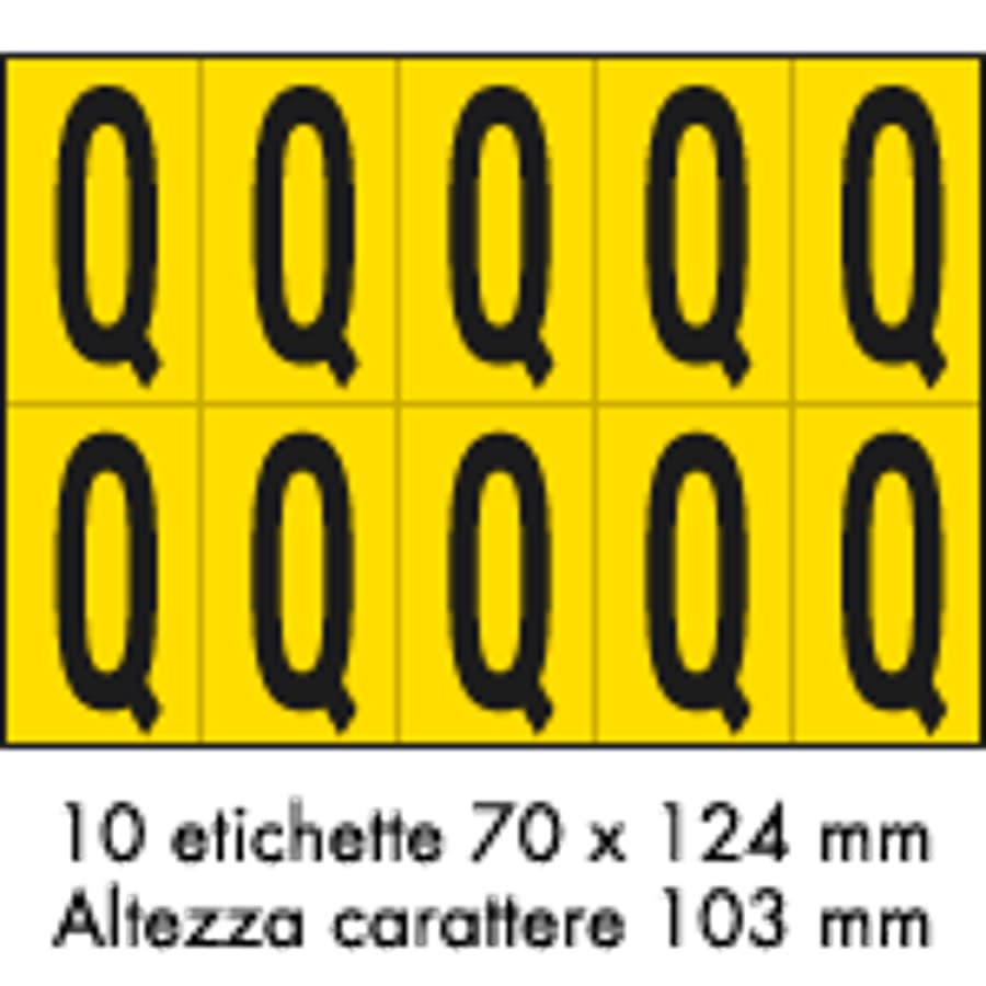 OCMEI SRL - OCM6CR2601-Q-GN FOGLIO LETT.-NUM. 350X250MM CF.10