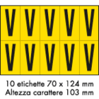 OCMEI SRL - OCM6CR2601-V-GN FOGLIO LETT.-NUM. 350X250MM CF.10