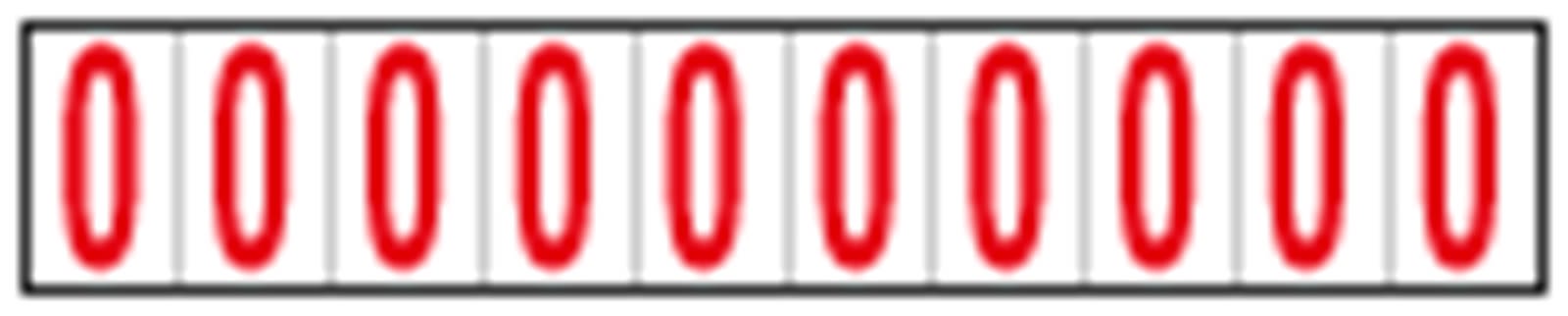 OCMEI SRL - OCM6CR2602-0-BR FOGLIO LETT.-NUM. 350X60MM CF.10