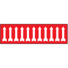 OCMEI SRL - OCM6CR2650-BR FOGLIO FRECCE MM 125X40 (CF.10PZ)