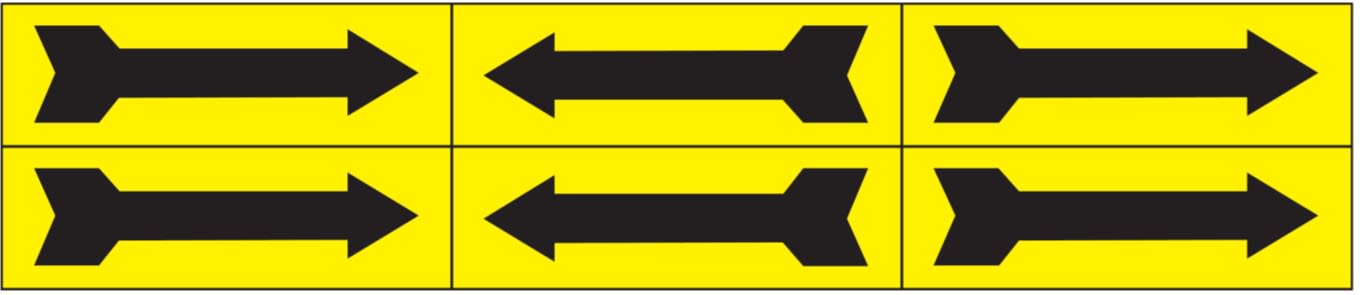 OCMEI SRL - OCM6CR2651-GN FOGLIO FRECCE MM 330X70 (CF.10PZ)